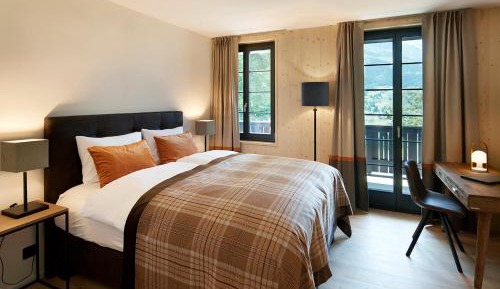 Double Room Superior with balcony and Eiger View