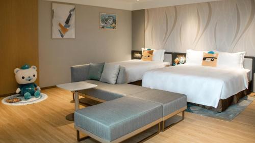 Suite with One King and One Double Bed