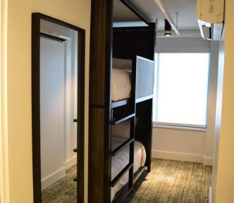 Twin Bunk Bed Room with Private Bathroom