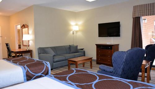Queen Suite with Two Queen Beds and Park View - Non-Smoking