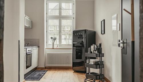 Deluxe One-Bedroom Apartment with City View