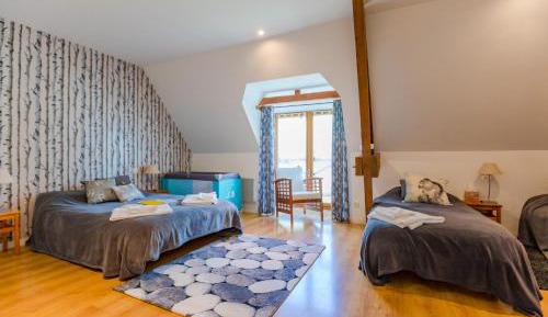 Family Room with Bathroom