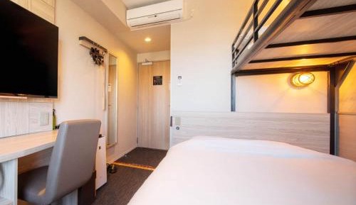 Room with Double Bed and Bunk Bed - Non-Smoking