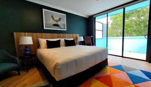 Blue Suite with Balcony
