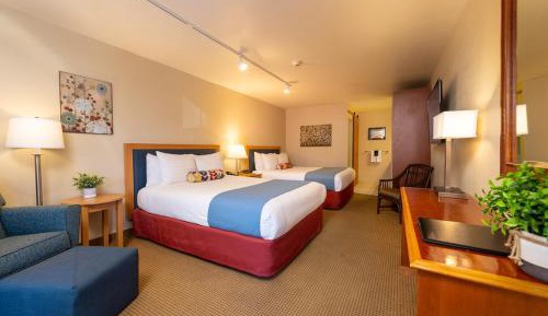 Queen Room with Two Queen Beds at the Obertal Inn