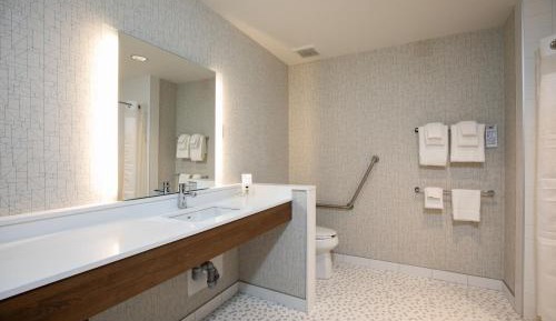 Standard King Room with Mobility Accessible Roll-In Shower