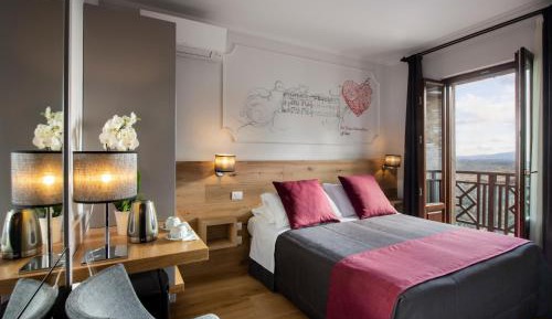 Double or Twin Room with Valley View and Balcony