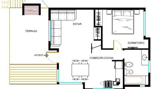 Apartment with Terrace