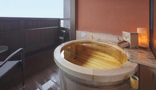 Japanese-Style Room with Sea View and Open-Air Bath - Meal Provided at Restaurant