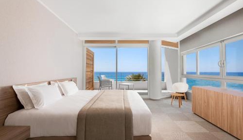 Priviledge double or twin room with balcony/terrasse - sea view