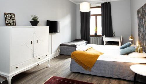 Family Room with Shared Bathroom