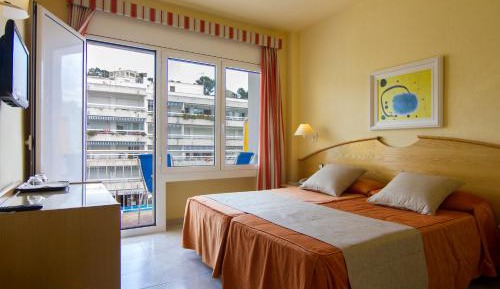 Double Room with Balcony (back of hotel)