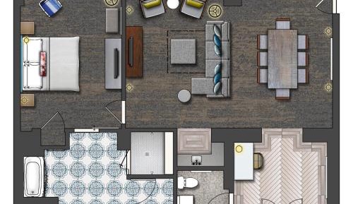 Sapphire Suite (Includes Early Park Admission*)