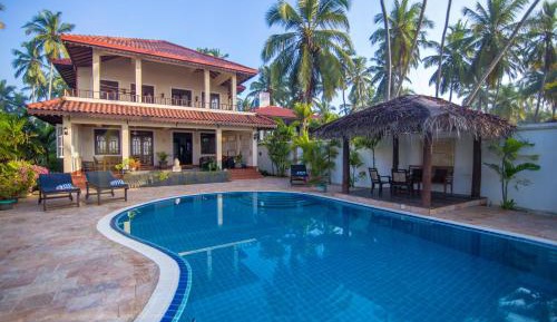 Deluxe Double Room with Sea View in Villa