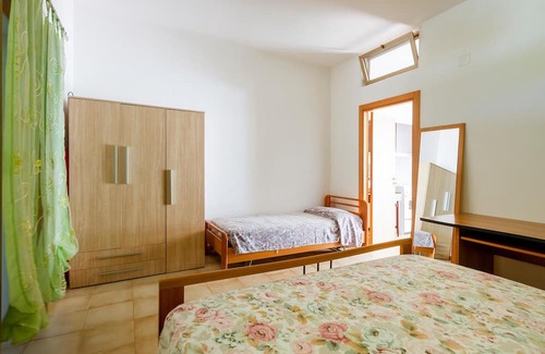 Mattinata Apartment | Enjoy a magnificent view of the sea from this vacation apartment.