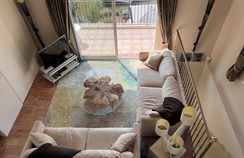 Cabris Villa | Renovated 2 bedroom villa with a pool in the hills with amazing views of the valley and the sea. - 2119