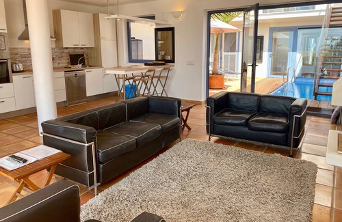Bahia Calma Villa | Villa, private pool and fiber optic internet, close to the sea, sheltered courtyard