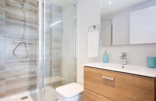 Sant Adria de Besos Apartment | Olala Port Forum 2-Bedroom Apartment with Balcony