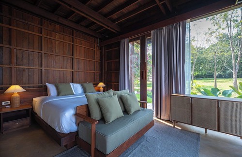 Chiang Khan Hotel | Nachan The Antique Courtyard