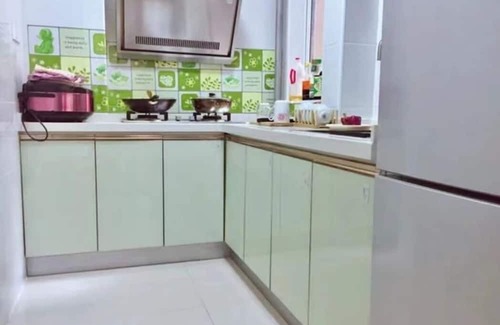Huainan Apartment | Cozy 1BR Wanda Plaza Elevator Bath