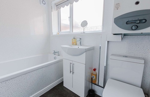 Hartlepool House | Double bedroom with fitted wardrobes