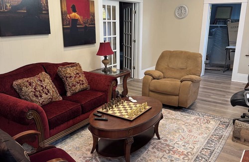 Marksville House | Charming 4-bedroom house in Marksville with AC, WiFi.