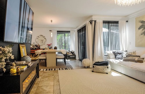 Lake Forest Condo | Artistic Forest View Room