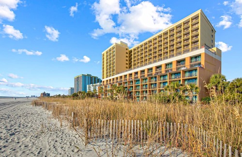 Myrtle Beach Condo | Oceanview condo with hot tub, pool, game room & beach access