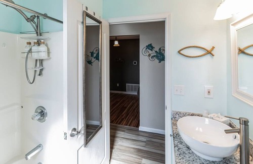 Ocean City House | NEW LISTING! Cozy Beachside Retreat with Backyard Oasis by RedAwning
