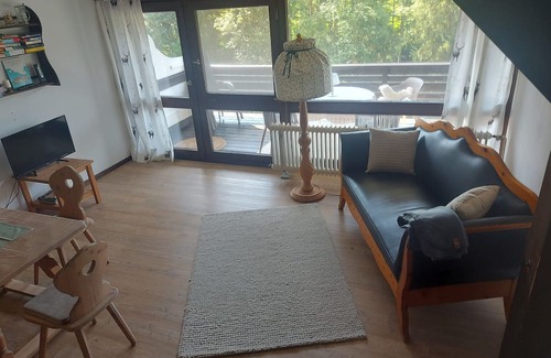 Vorauf Resort | Large 78 m² vacation apartment in Chiemgau with large balcony and leisure facilities