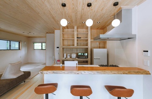 Minamiaso House | DAHARA N3 a newly built cottage with a panoramic /Asogun Kumamoto