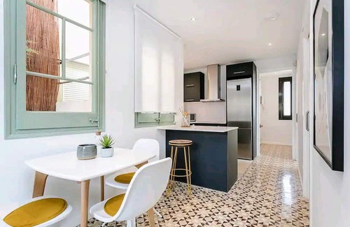 Sants-Montjuic Apartment | Renovated & Serene Apartment With Private Terrace in the Heart of Barcelona