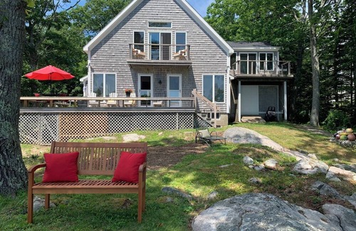 Pleasant Point House | NEW to Rental Market Aug 2024! Beautiful Waterfront Home on Pleasant Pt Harborn