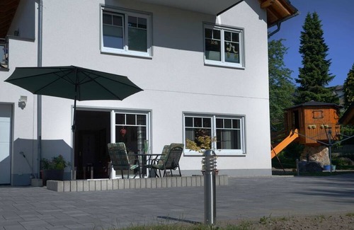 Ortsmitte Apartment | Apartment 'Appartment Sarina 1' with Mountain View, Private Terrace and Wi-Fi