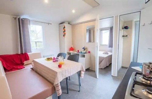 Montagnac-Montpezat House | Camping Les Gorges de Provence**** - Comfort XL mobile home 3 rooms 4 people