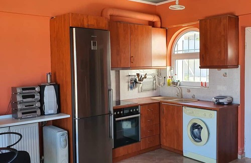 Souvala Apartment | Apartment 'Anthippi's Sea View' with Sea View, Wi-Fi and Air Conditioning