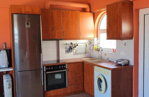 Souvala Apartment | Apartment 'Anthippi's Sea View' with Sea View, Wi-Fi and Air Conditioning
