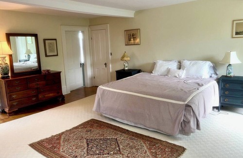 Clinton Corners House | Grand Colonial Home on Quiet Road with Giant Trees, acres of lawn and Pool
