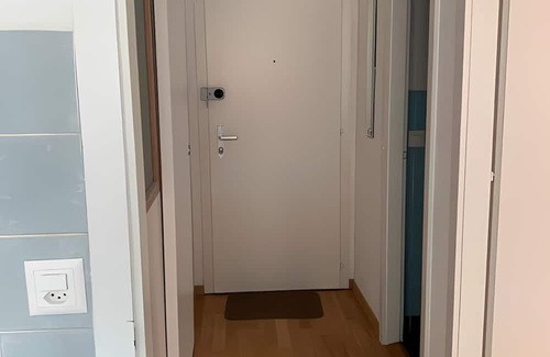 Vallorbe Bed & Breakfast | Chambre privée de 20m2 avec rangement, avec une salle de bain & cuisine partagée