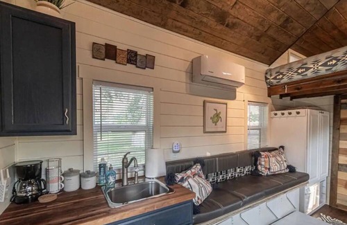 Ririe RV Rental | Reconnect with nature and create memories at River Rowed Tiny Home.