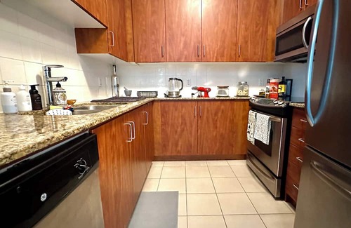 Islington - City Centre West Condo | Prime Sherway Location! Modern artist's 2 bed condo with pool!