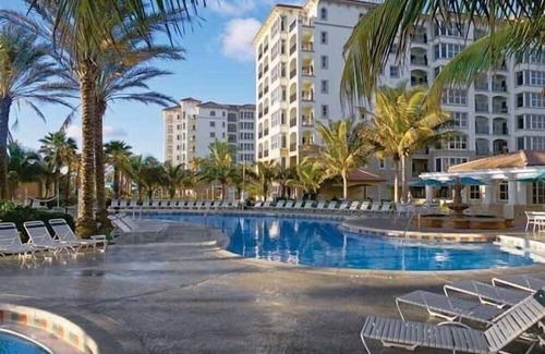 Palm Beach Shores Villa | Villa, one bedroom master suite with an ocean-front view. Sleeps 4