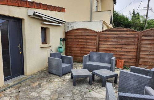 Compiègne House | Homerez - Cozy House in Yerres with Fenced Garden