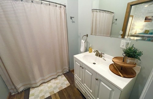 Ludington House | MARINA LAKE HOUSE ON HAMLIN + PONTOON! 10min from Lake Michigan, 14+ guests.