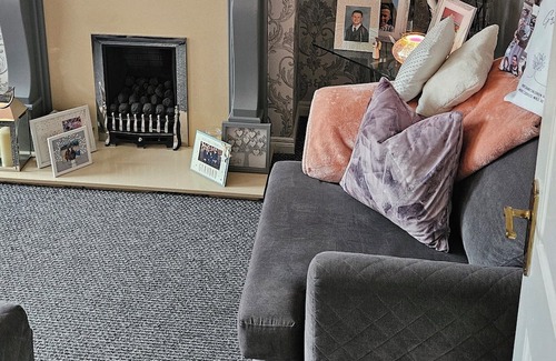 Newcastle House | Semi detached home with garage. 3 bedrooms, 3 bathrooms. Treadmill in garage.