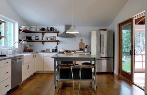 Kerhonkson House | Modern Farmhouse in the Catskill Mountains. On 7-acres of private land