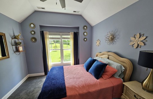 Mooresville House | Lake View, Community Dock and Pool next door, Kayaks, Sleeps 12, boating options