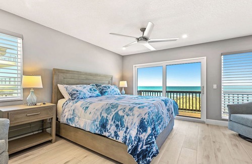 Bethune Beach House | Oceanfront Beach Home Private Walkway onto no drive beach