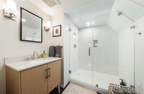 Carthay Circle House | Walkable sophisticated Manhattan style townhouse w/ French Normandy architecture