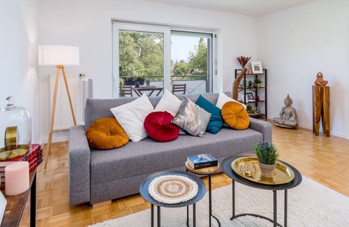 Freilassing Apartment | DG Links -schöne 40m² Große City Wohnung Nähe Salzburg